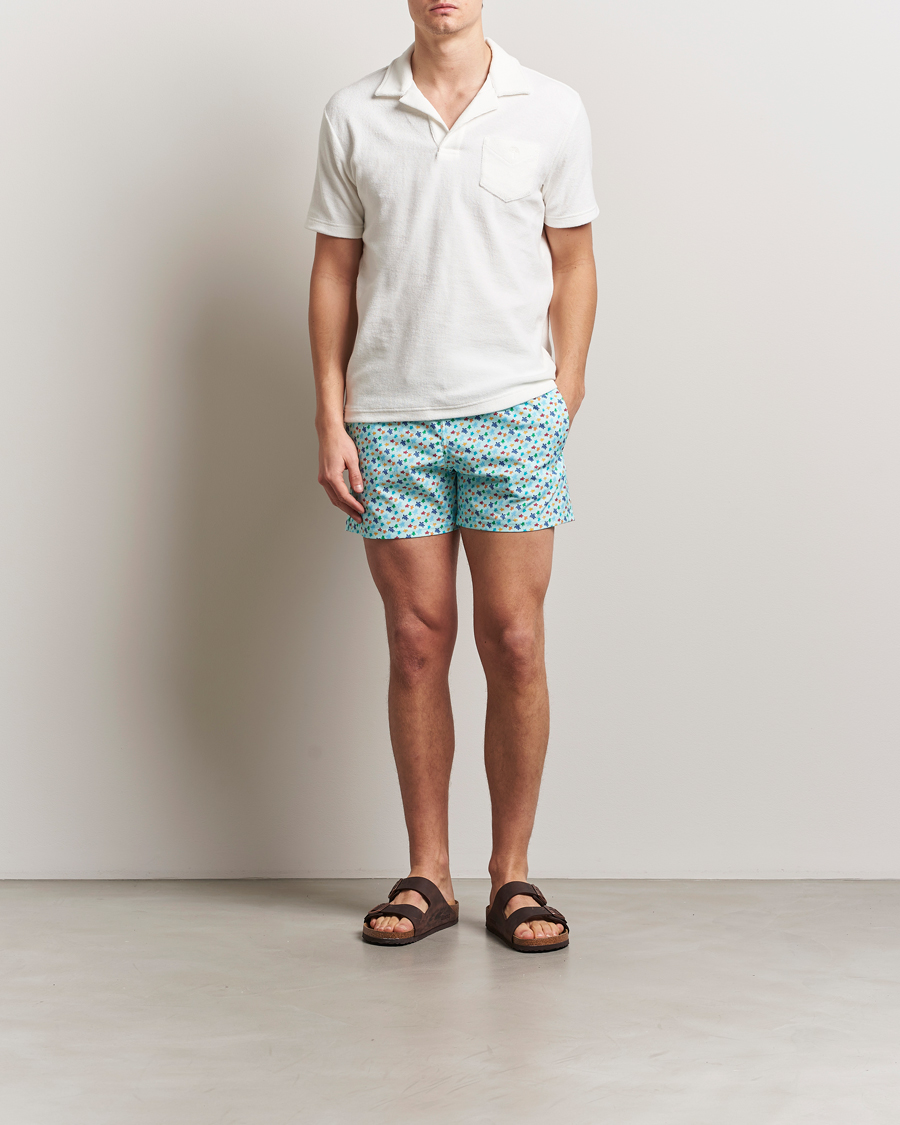 Herr | Badbyxor | Vilebrequin | Moorise Swimshorts Pacific