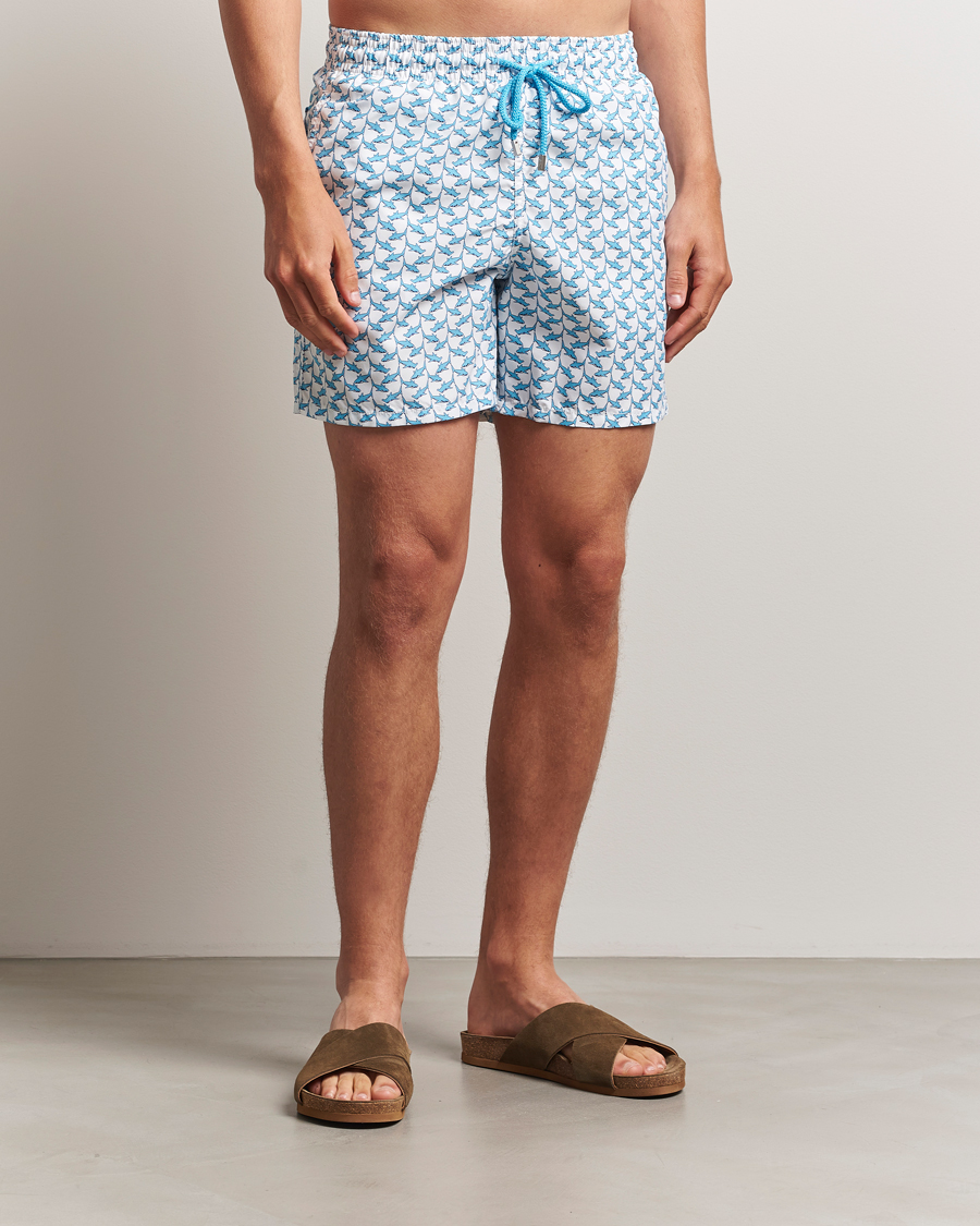 Herr | Badbyxor | Vilebrequin | Moorea Swimshorts Blanc