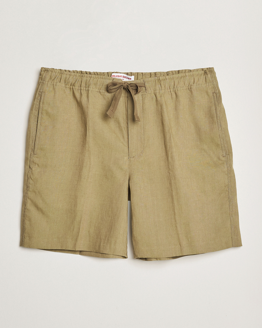 Herr | Shorts | Orlebar Brown | Alex Linen Shorts Agave Green