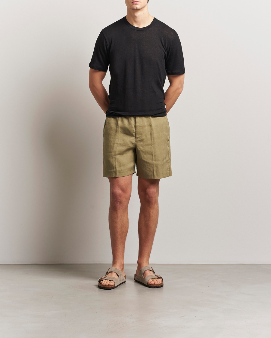 Herr | Shorts | Orlebar Brown | Alex Linen Shorts Agave Green