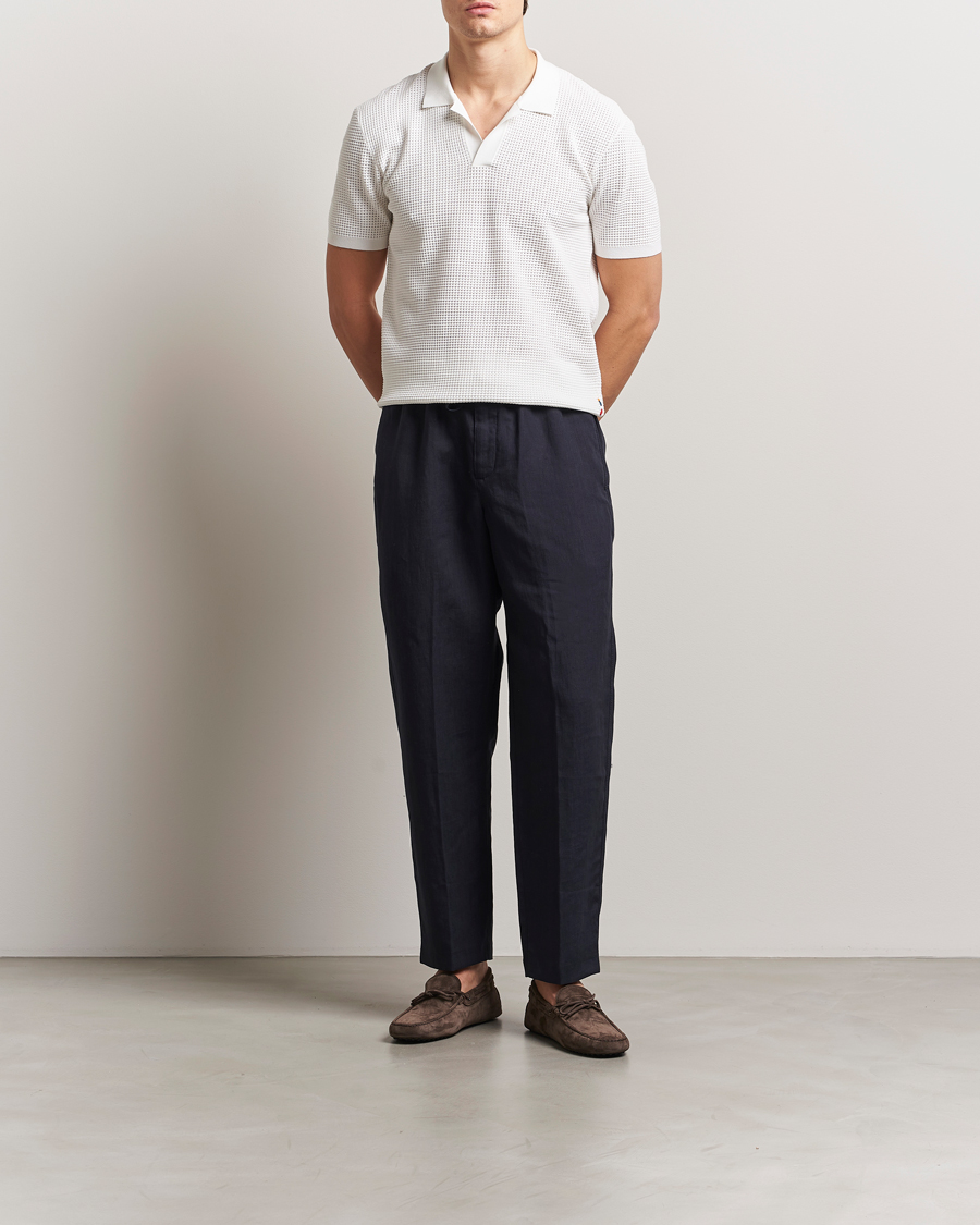 Herr | Pikéer | Orlebar Brown | Roddy Mesh Polo White