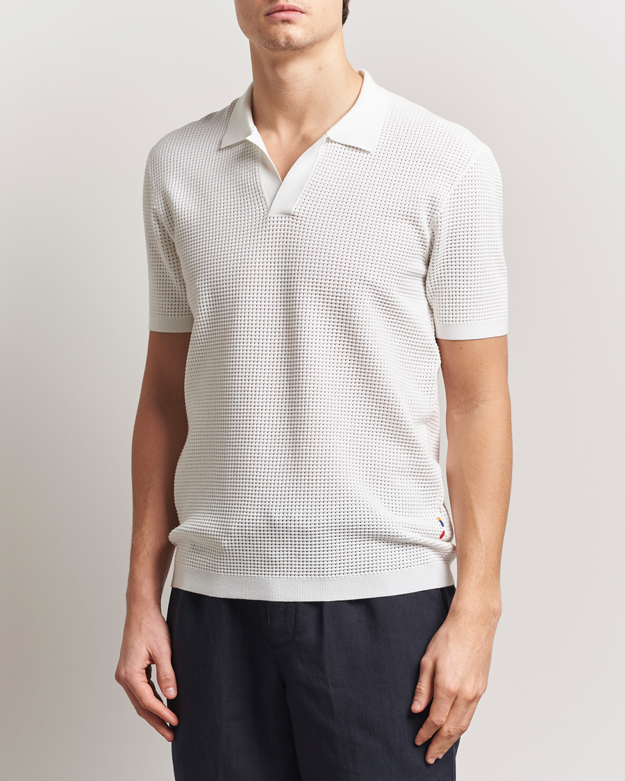 Herr | Pikéer | Orlebar Brown | Roddy Mesh Polo White