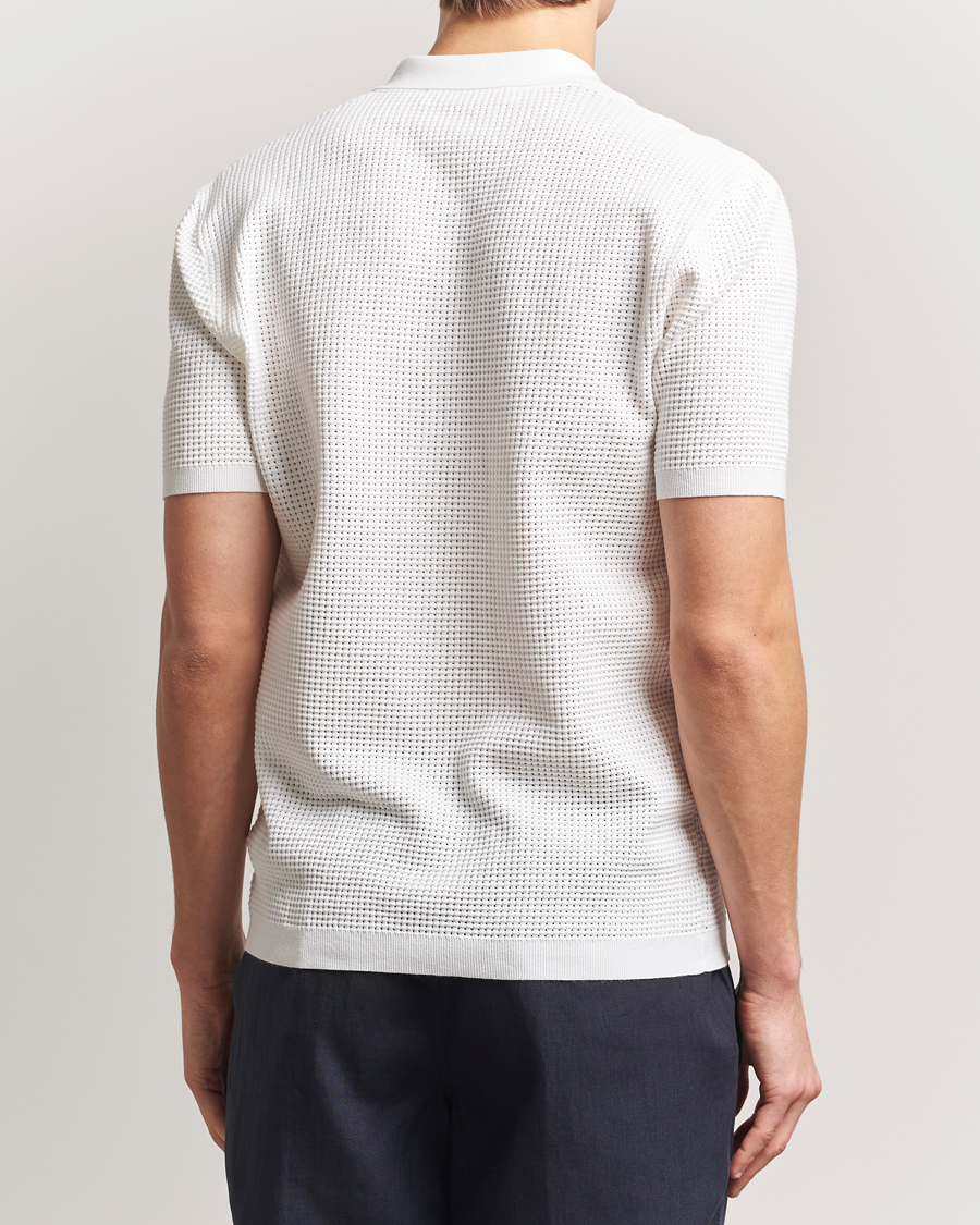 Herr | Pikéer | Orlebar Brown | Roddy Mesh Polo White