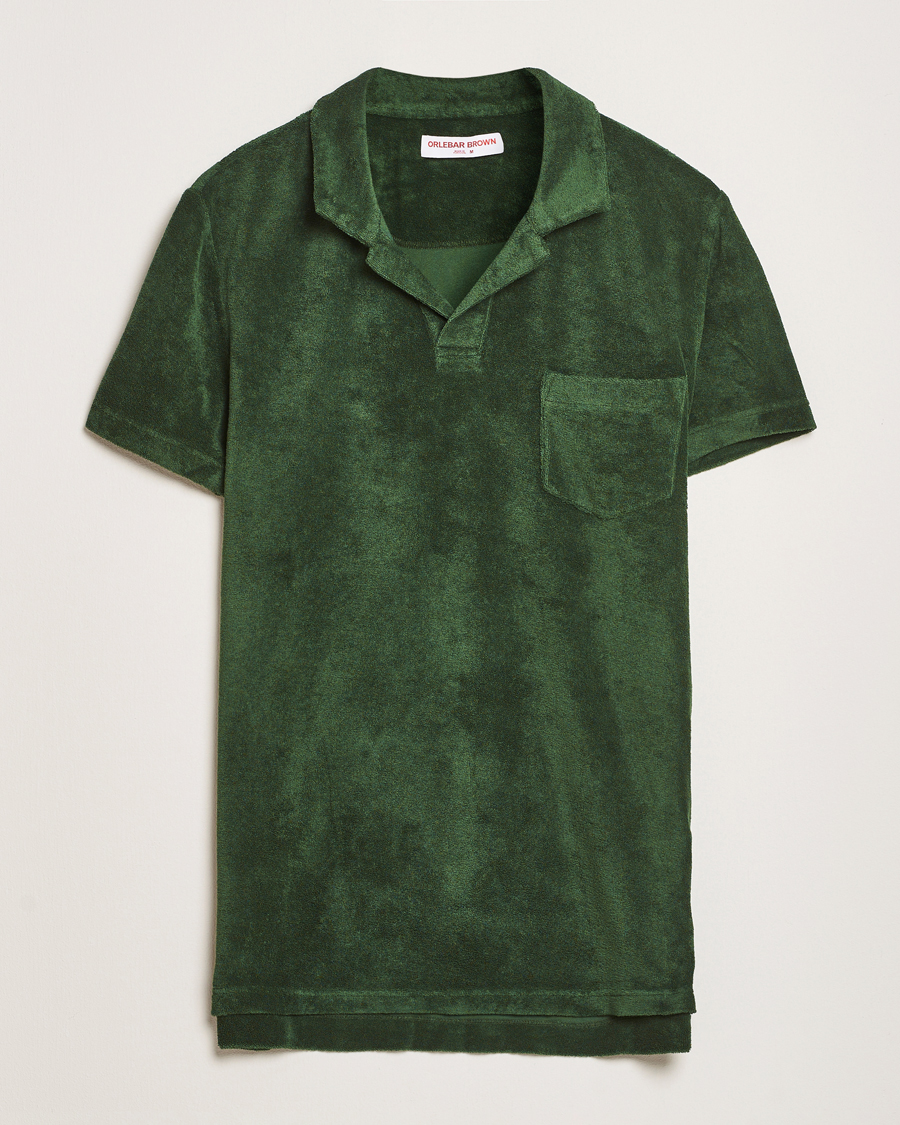 Herr | Pikéer | Orlebar Brown | Terry Polo Amazonian Green
