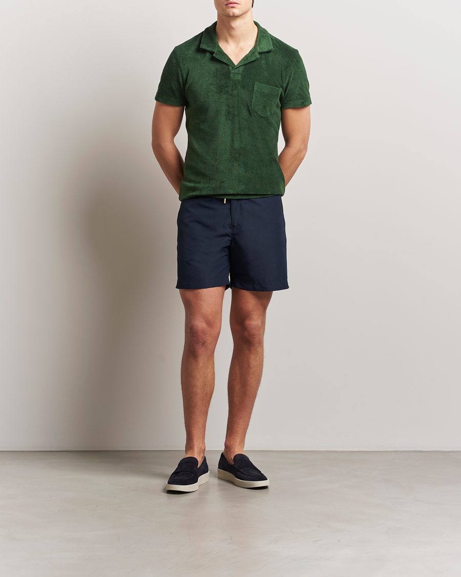 Herr | Pikéer | Orlebar Brown | Terry Polo Amazonian Green