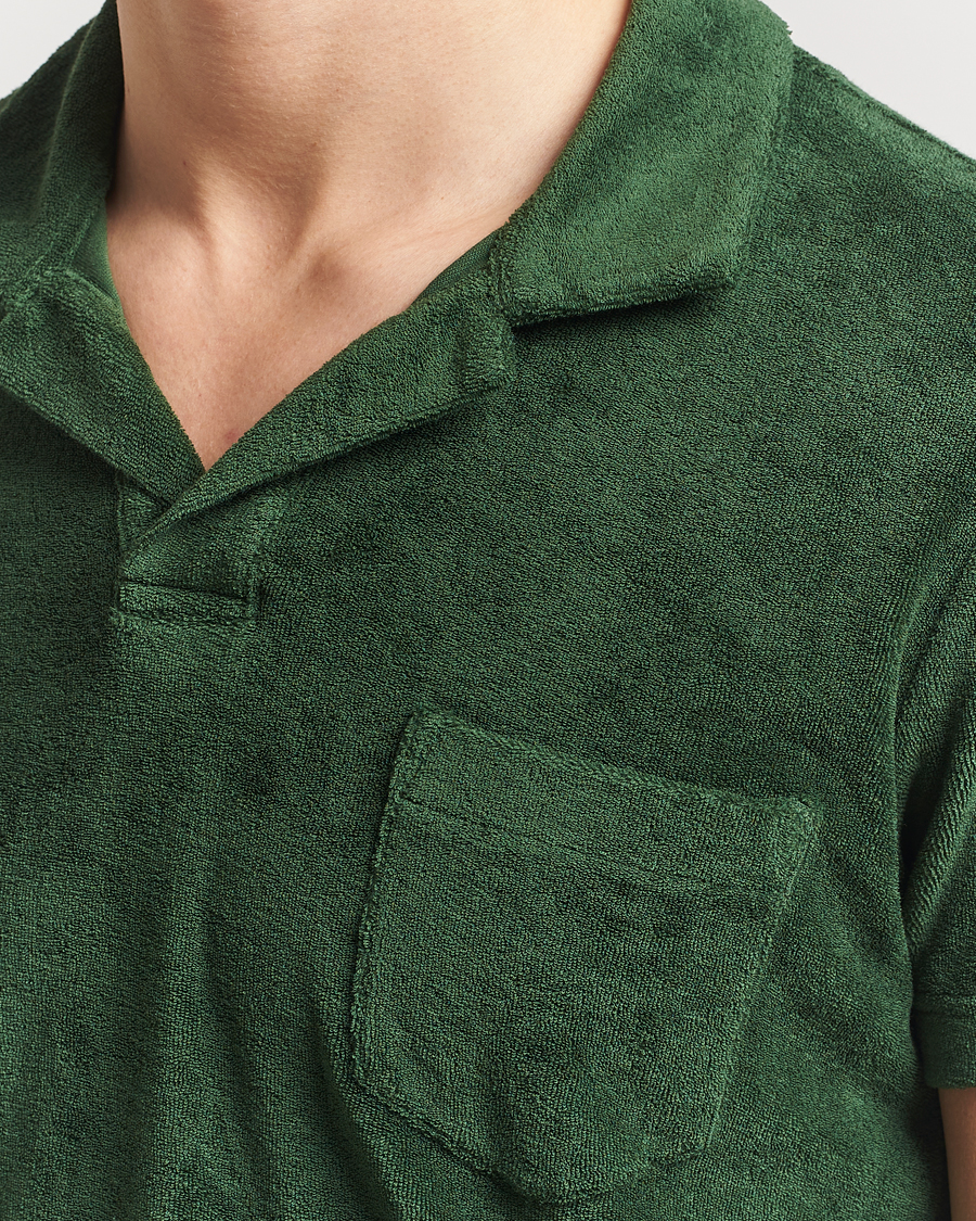 Herr | Pikéer | Orlebar Brown | Terry Polo Amazonian Green