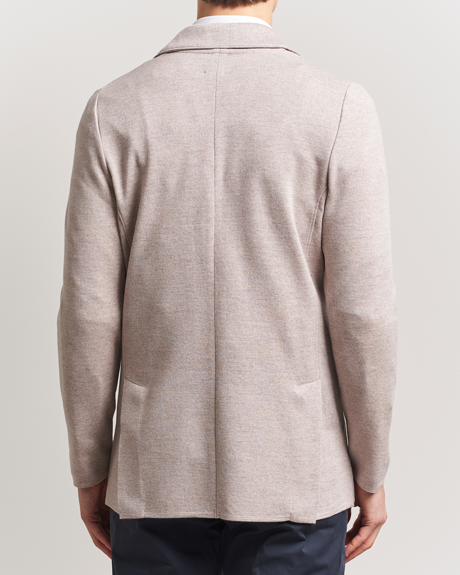 Herr | Kavajer | Stenströms | Milano Knitted Blazer Beige