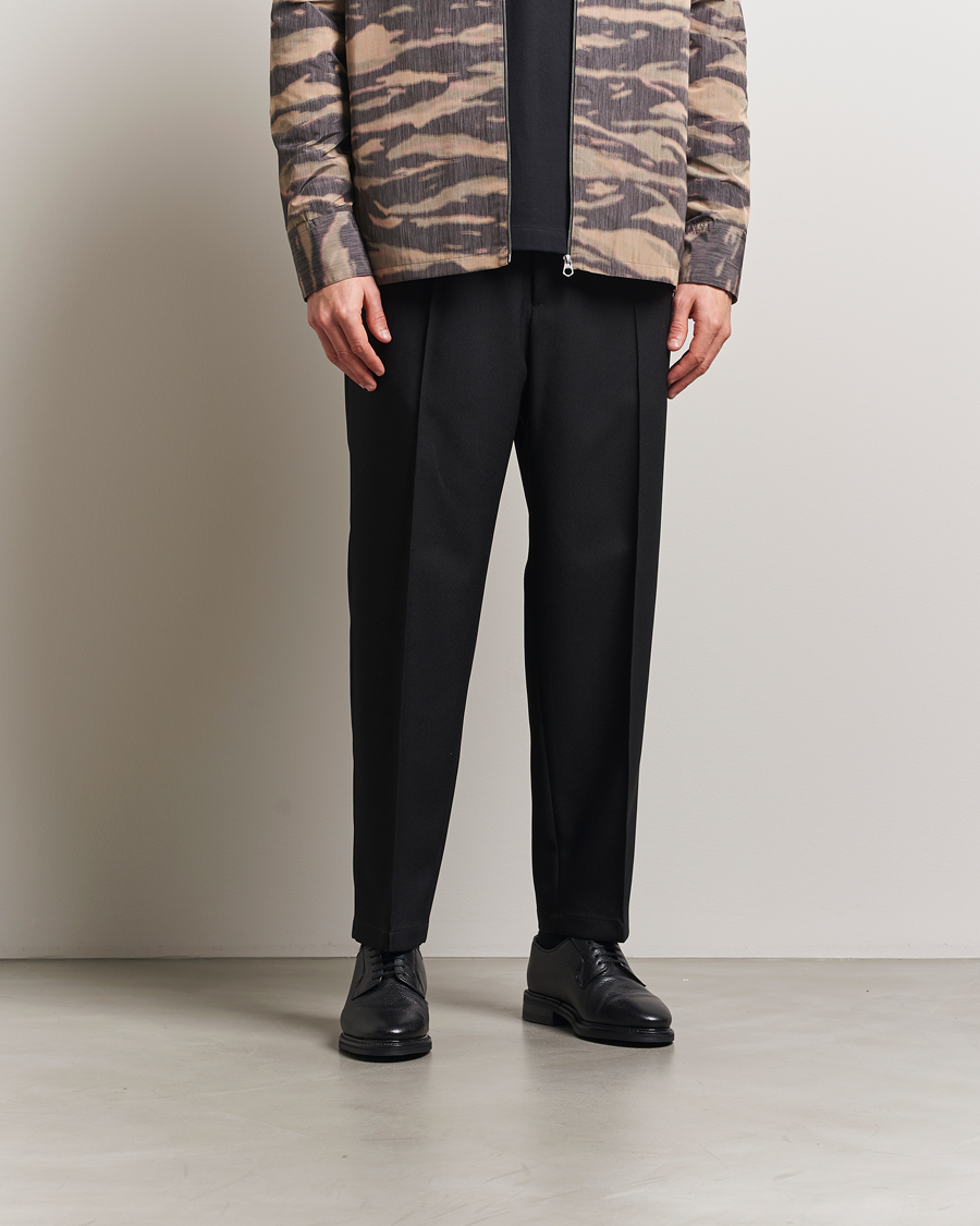 Herr | Byxor | Jil Sander | Regular Fit Gabardine Trousers Black