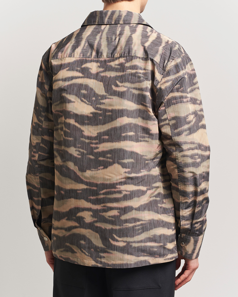 Herr | Skjortor | Jil Sander | Zip Shirt Jacket Camouflage