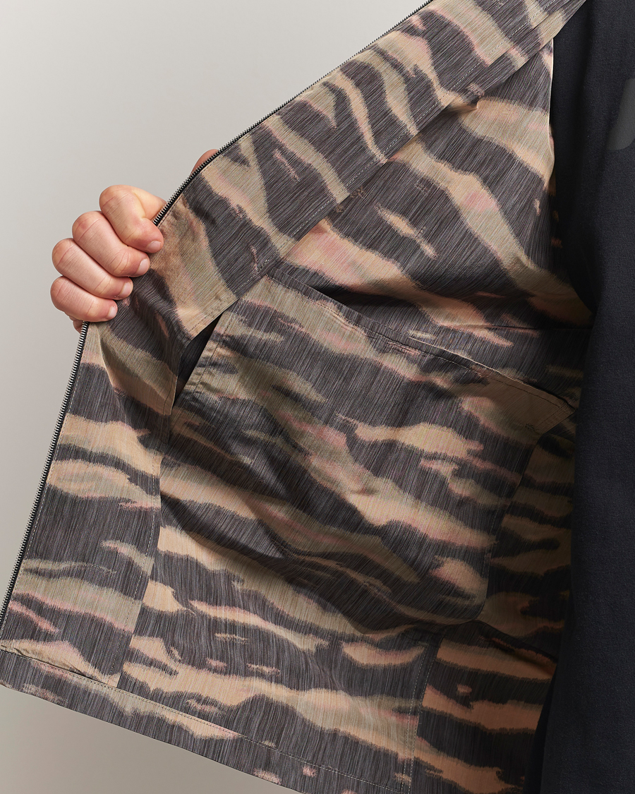 Herr | Skjortor | Jil Sander | Zip Shirt Jacket Camouflage