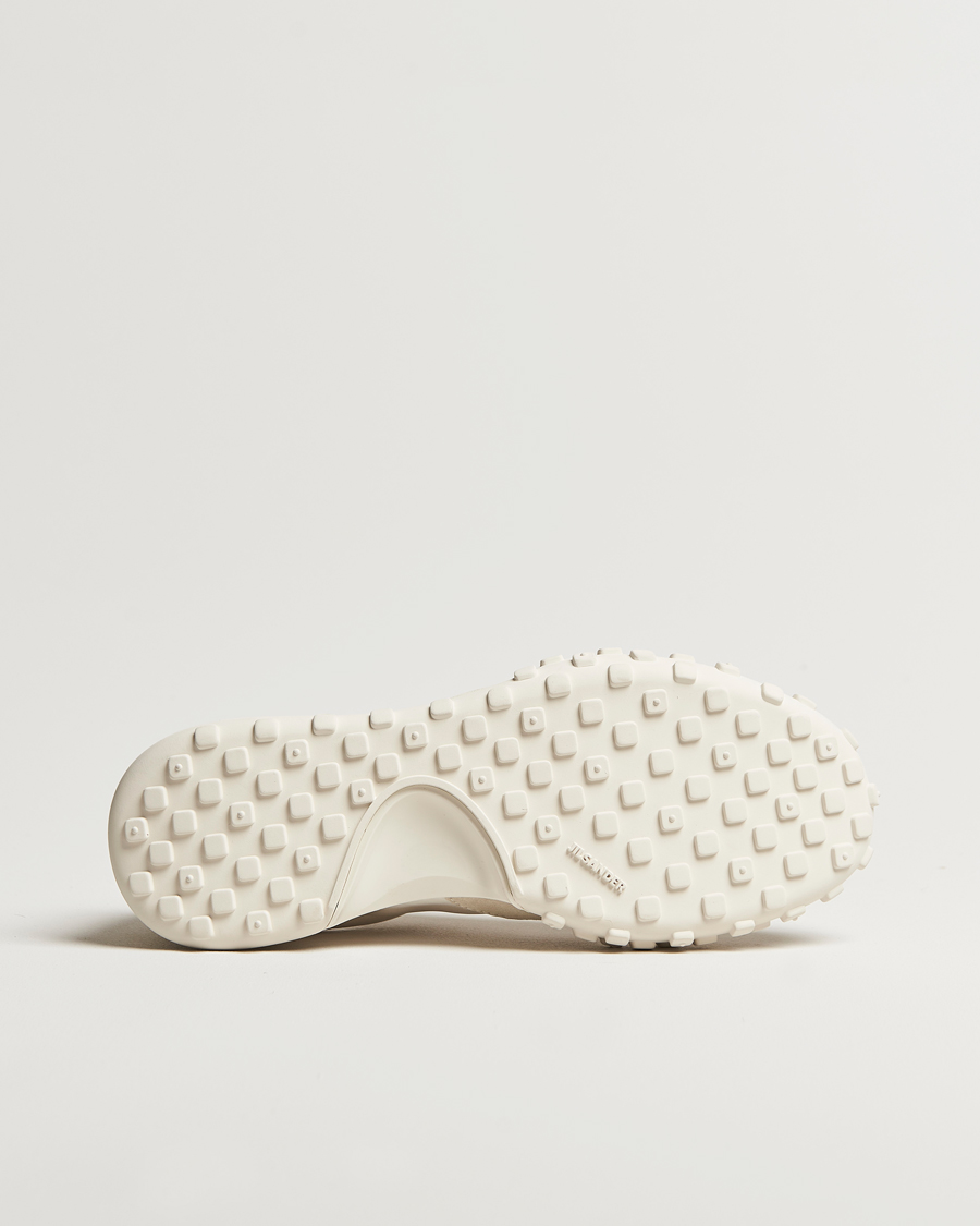 Herr | Sneakers | Jil Sander | Nylon/Suede Running Sneaker Off White