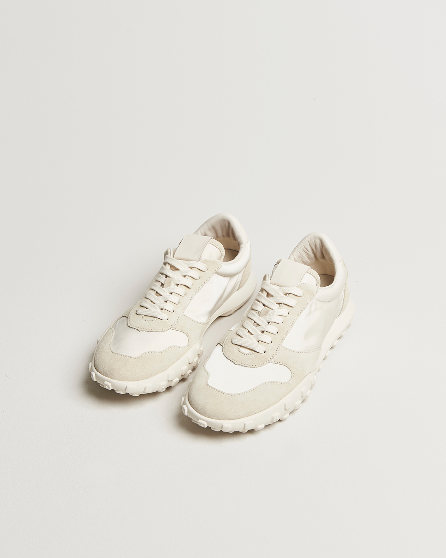Herr | Sneakers | Jil Sander | Nylon/Suede Running Sneaker Off White