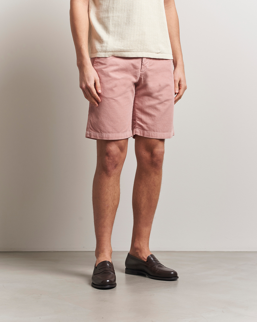 Herr | Shorts | Massimo Alba | Vela Baby Corduroy Shorts Pink