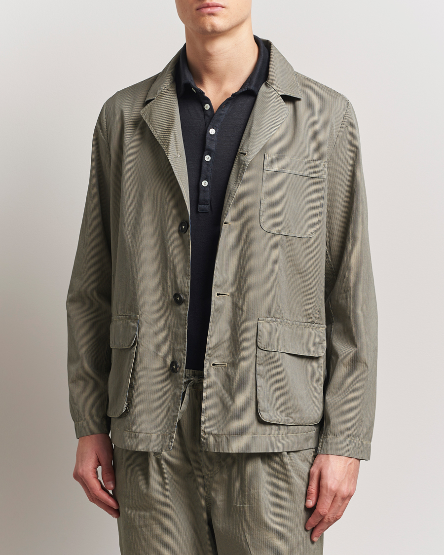 Herr | Jackor | Massimo Alba | Lars Cotton Work Jacket Military