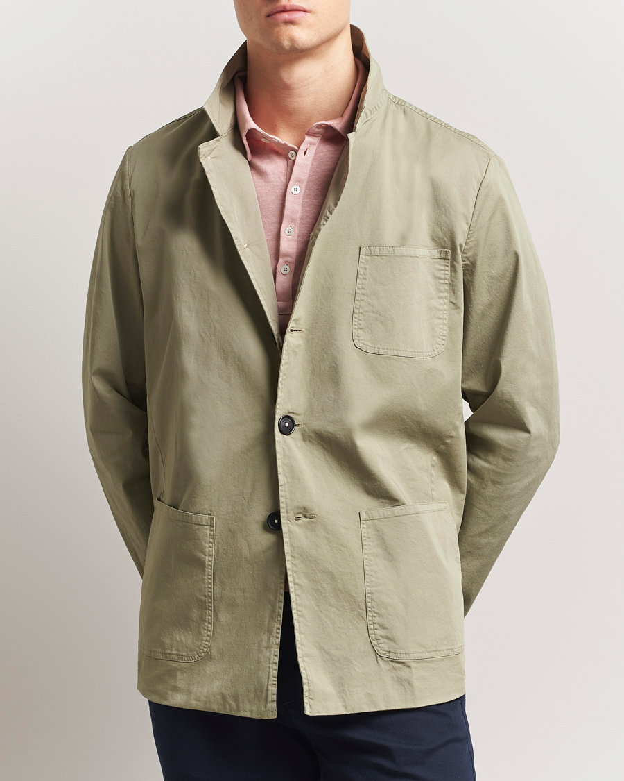 Herr | Jackor | Massimo Alba | Florida Cotton Jacket Military