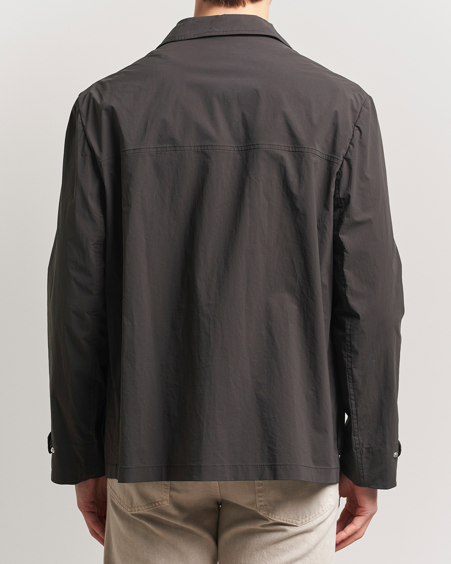 Herr | Jackor | Brunello Cucinelli | Peach Cotton Field Jacket Dark Brown