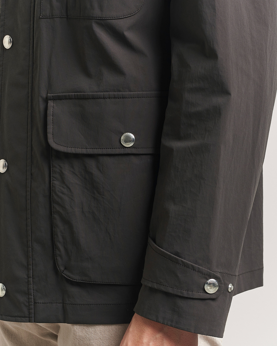 Herr | Jackor | Brunello Cucinelli | Peach Cotton Field Jacket Dark Brown
