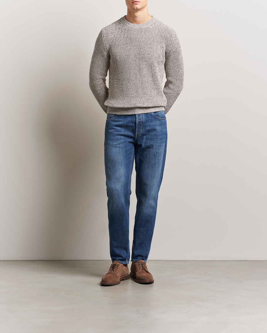 Herr | Jeans | Brunello Cucinelli | Traditional Fit Jeans Medium Wash