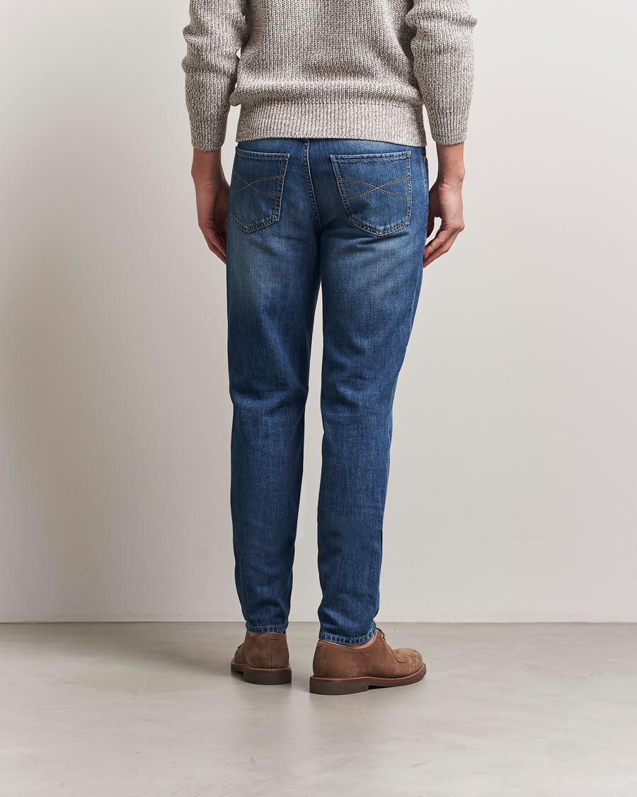 Herr | Jeans | Brunello Cucinelli | Traditional Fit Jeans Medium Wash