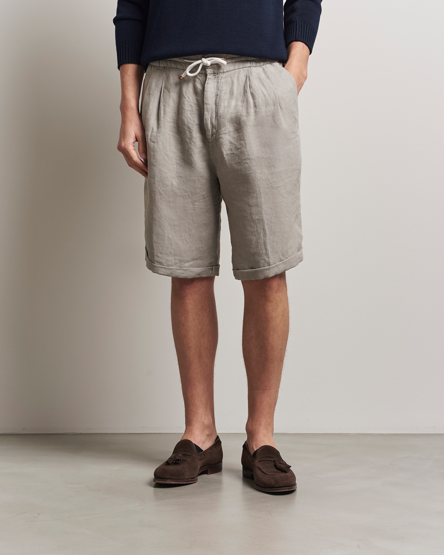 Herr | Shorts | Brunello Cucinelli | Drawstring Shorts Khaki