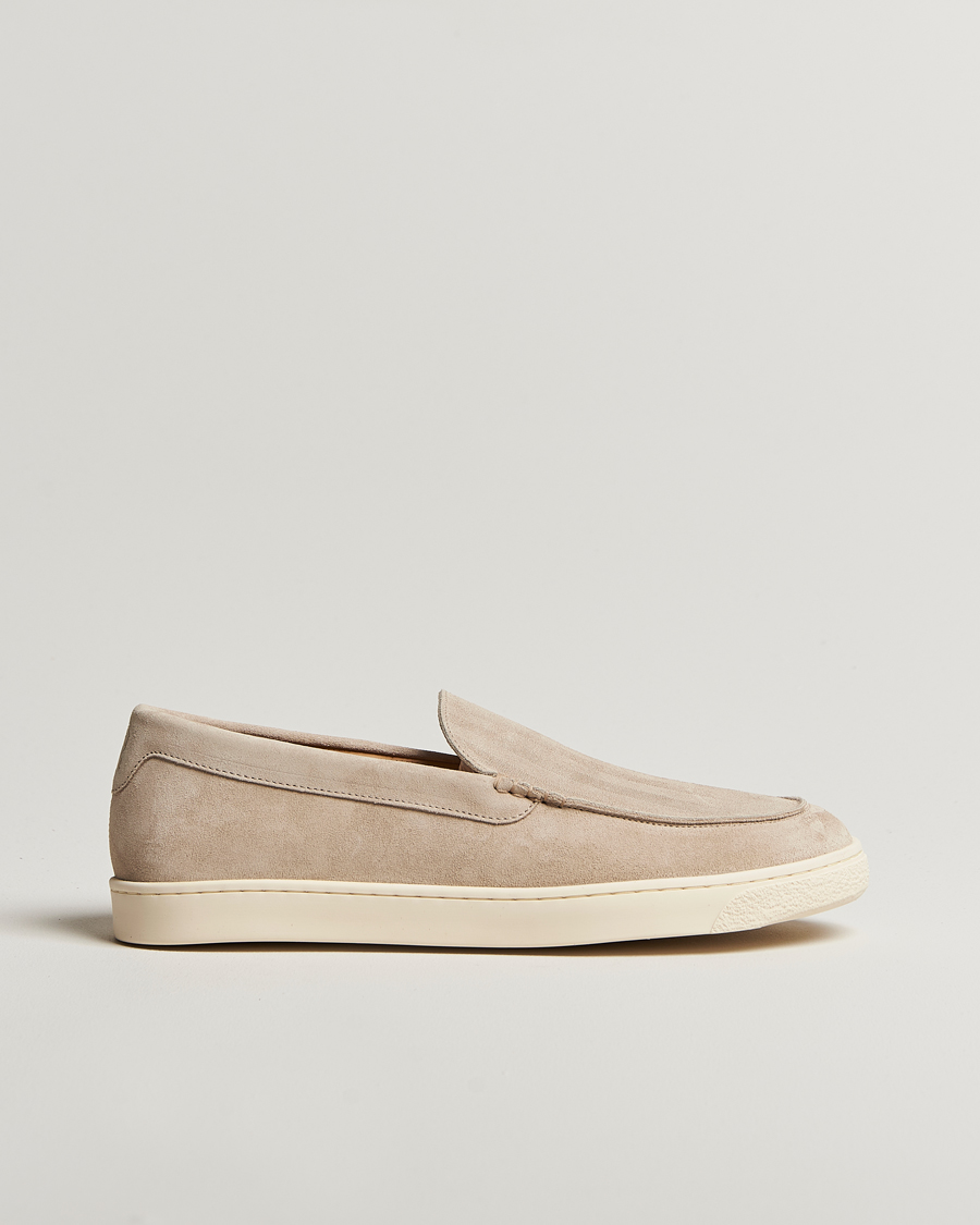 Herr | Loafers | Brunello Cucinelli | Moccasin Loafer Beige Suede