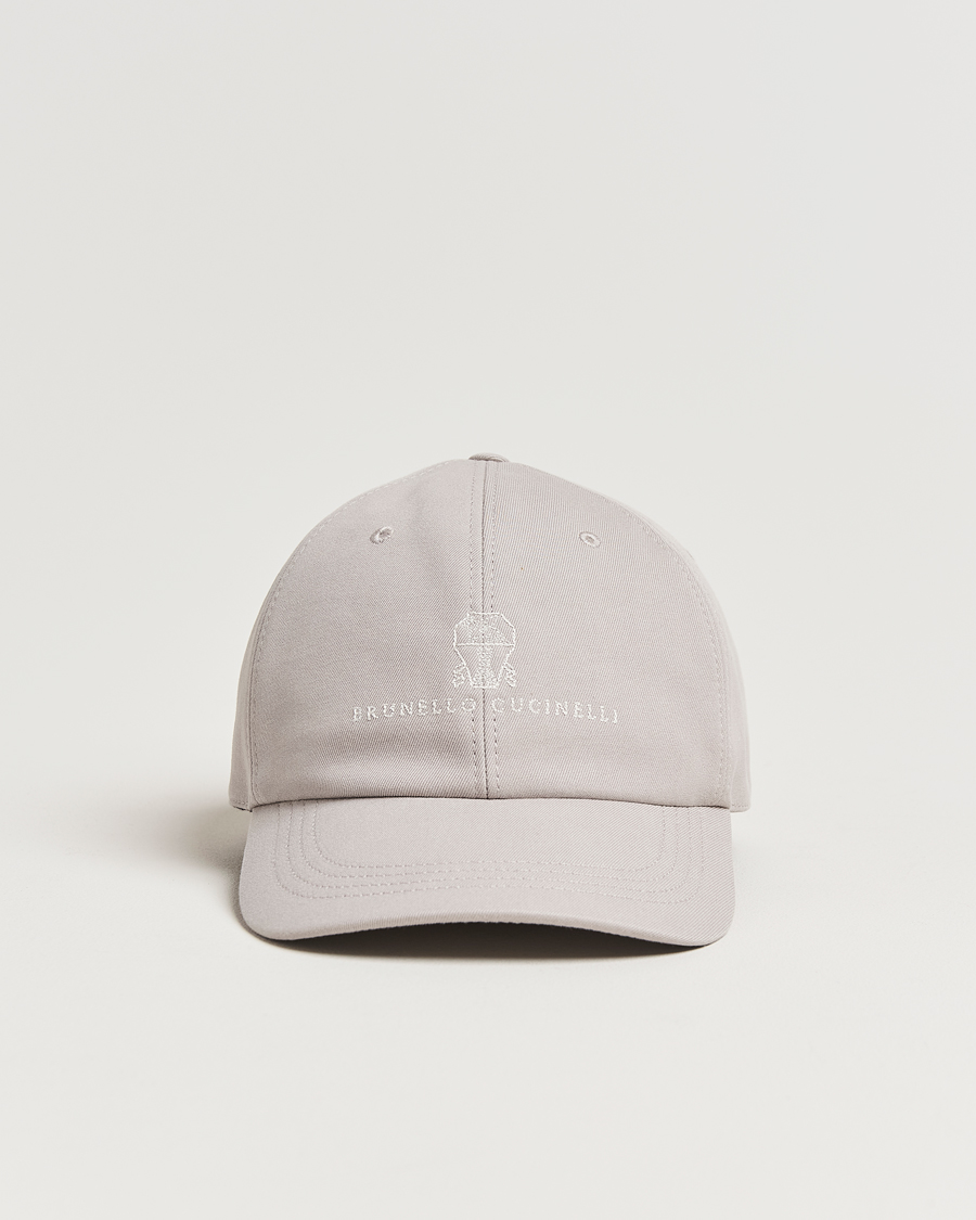 Herr | Hattar & kepsar | Brunello Cucinelli | Cotton Baseball Cap Beige