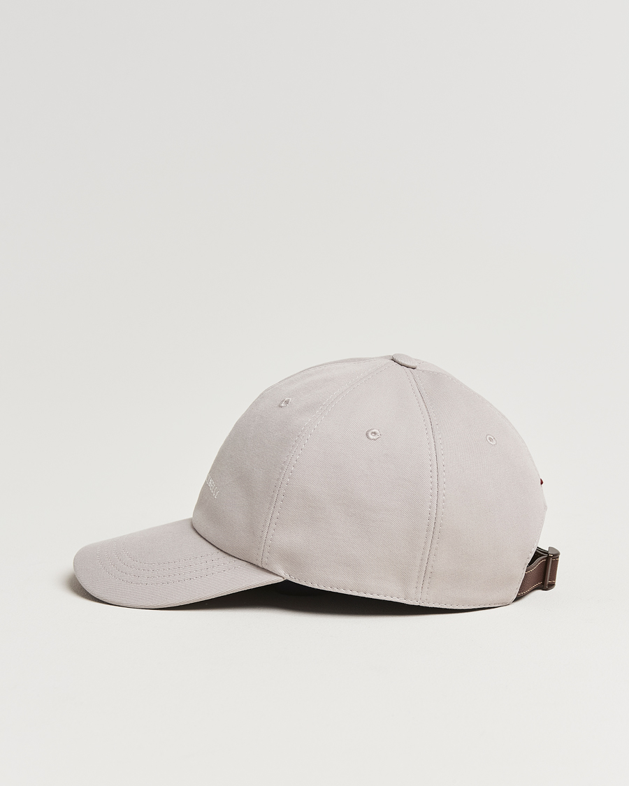 Herr | Hattar & kepsar | Brunello Cucinelli | Cotton Baseball Cap Beige