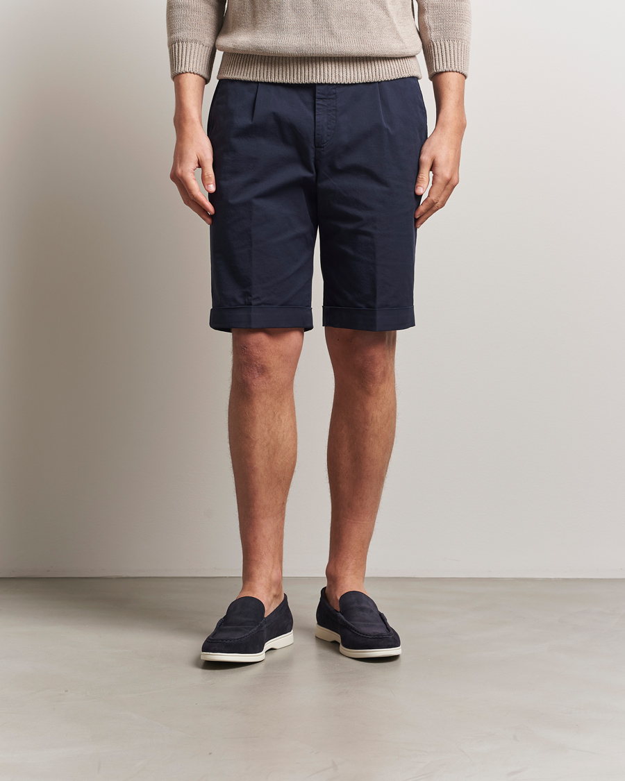 Herr | Loafers | Charles Tyrwhitt | Suede Slip On Loafers Navy