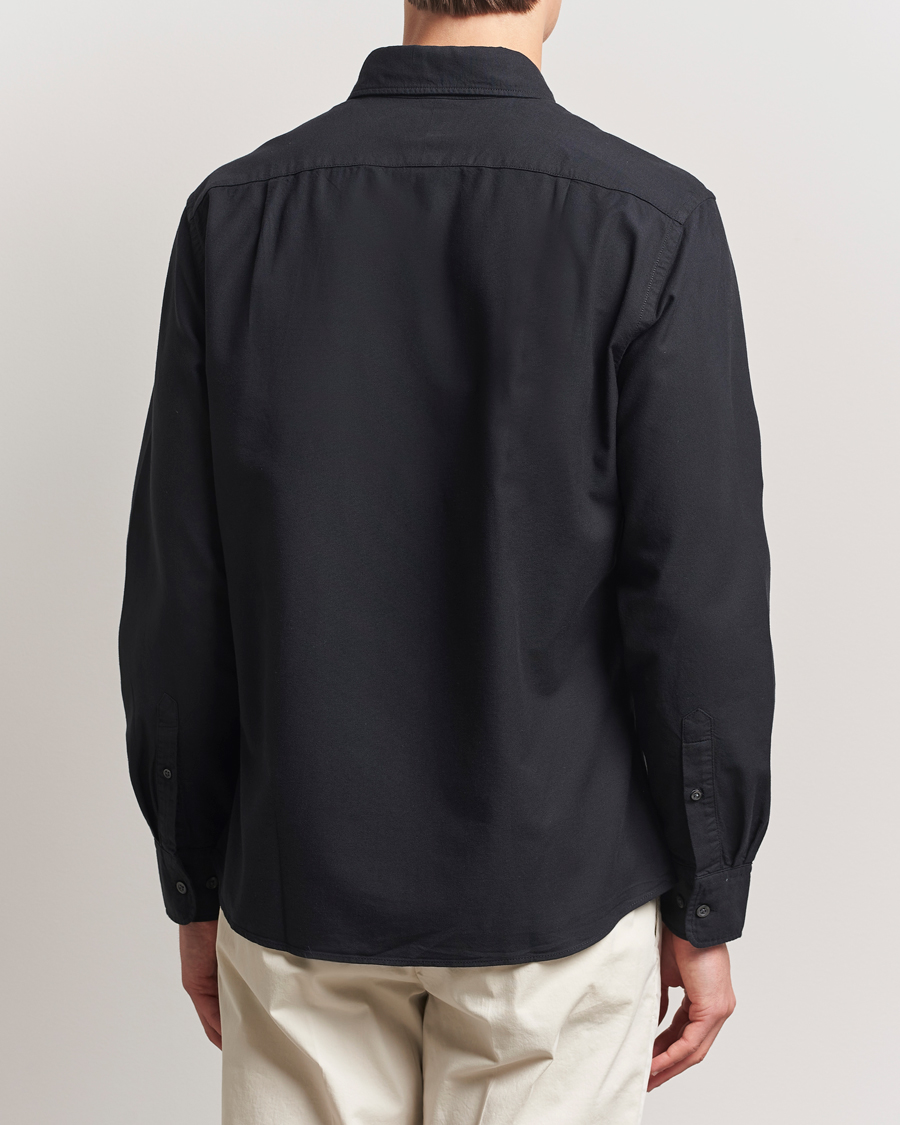 Herr | Skjortor | Charles Tyrwhitt | Button Down Stretch Oxford Shirt Black