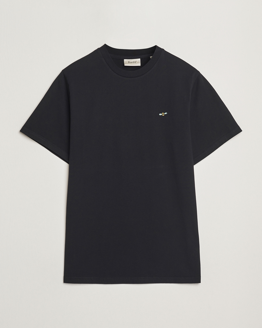 Herr | T-Shirts | Forét | Element T-Shirt Black Bee
