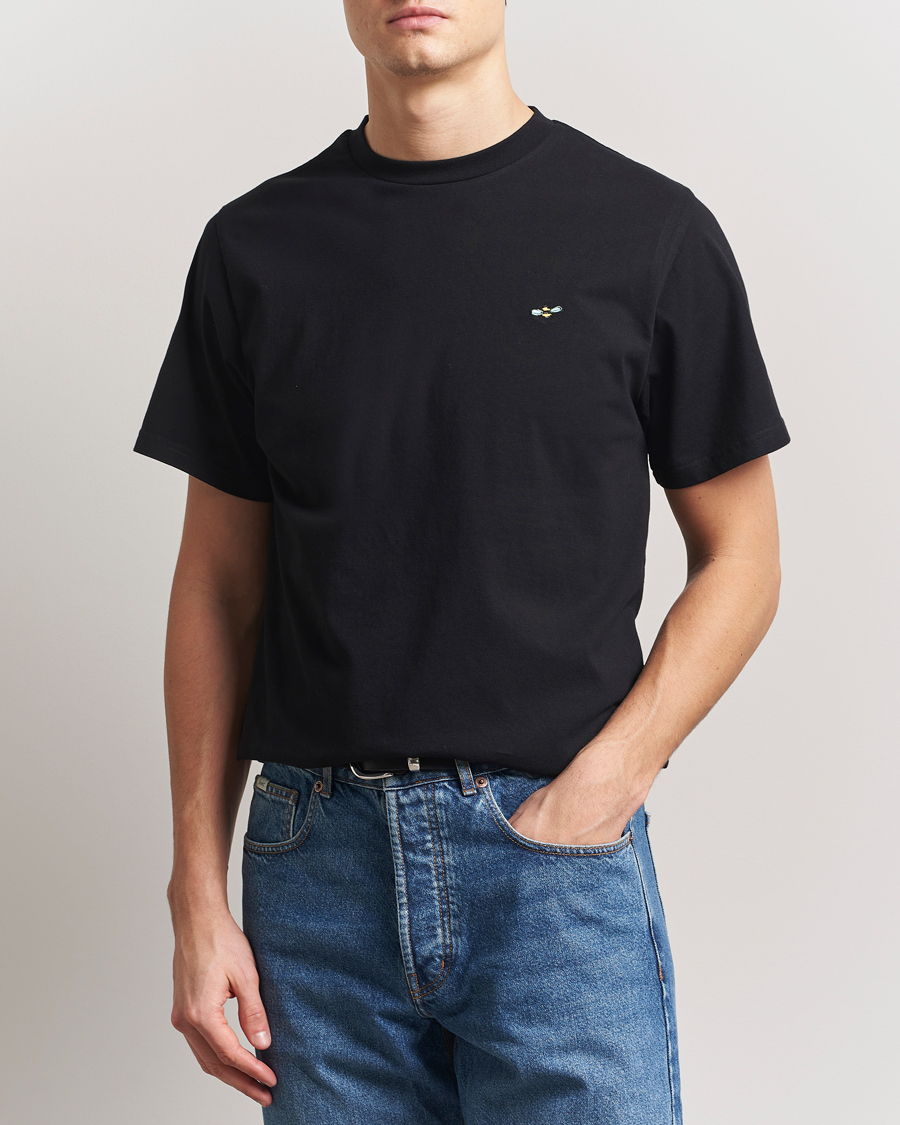 Herr | T-Shirts | Forét | Element T-Shirt Black Bee