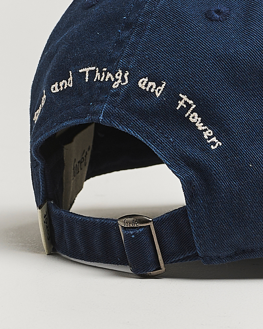 Herr | Hattar & kepsar | Forét | Fauna Washed Cap Navy