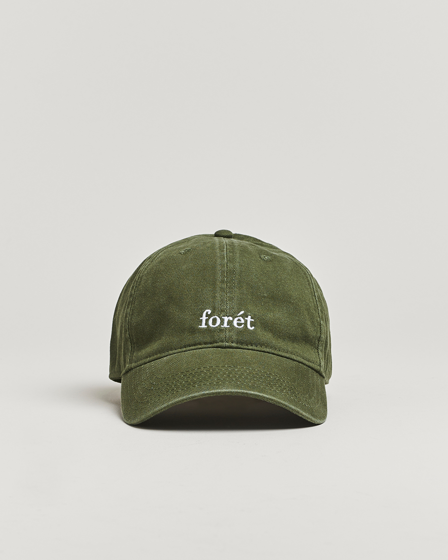 Herr | Hattar & kepsar | Forét | Hawk Washed Cap Army