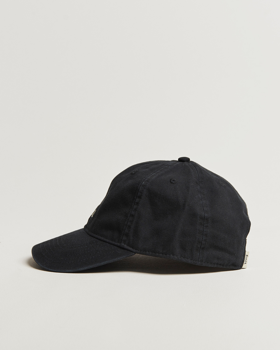 Herr | Hattar & kepsar | Forét | Hawk Washed Cap Black