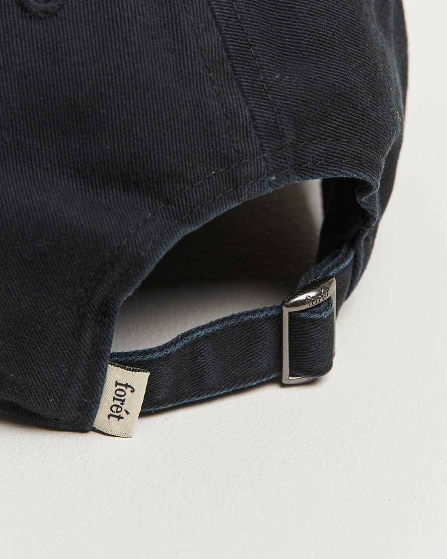 Herr | Hattar & kepsar | Forét | Hawk Washed Cap Black