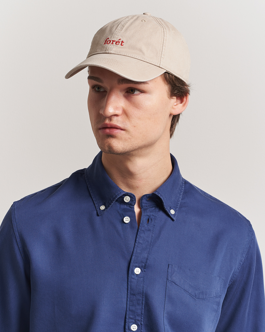 Herr | Hattar & kepsar | Forét | Hawk Washed Cap Khaki