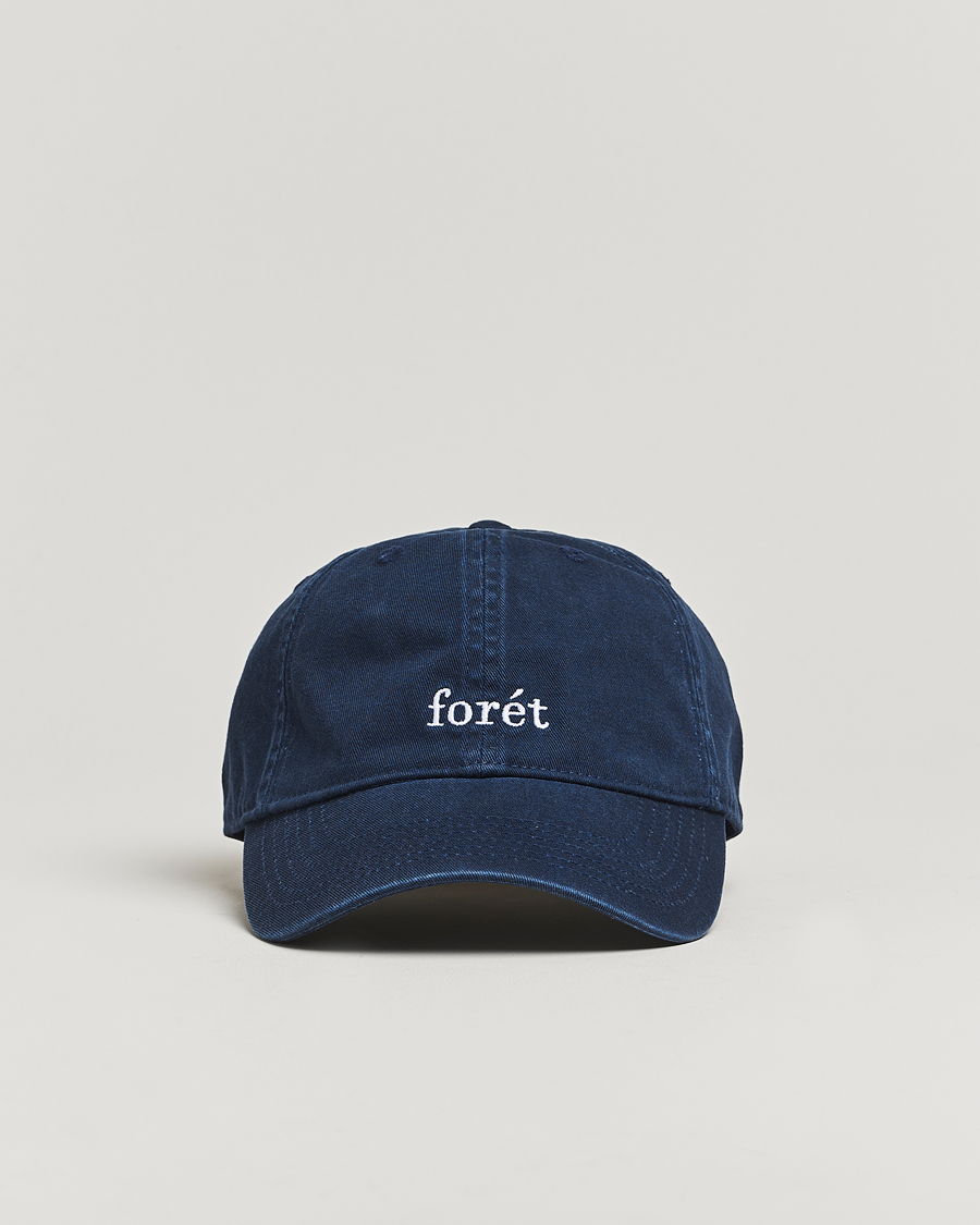 Herr | Hattar & kepsar | Forét | Hawk Washed Cap Navy