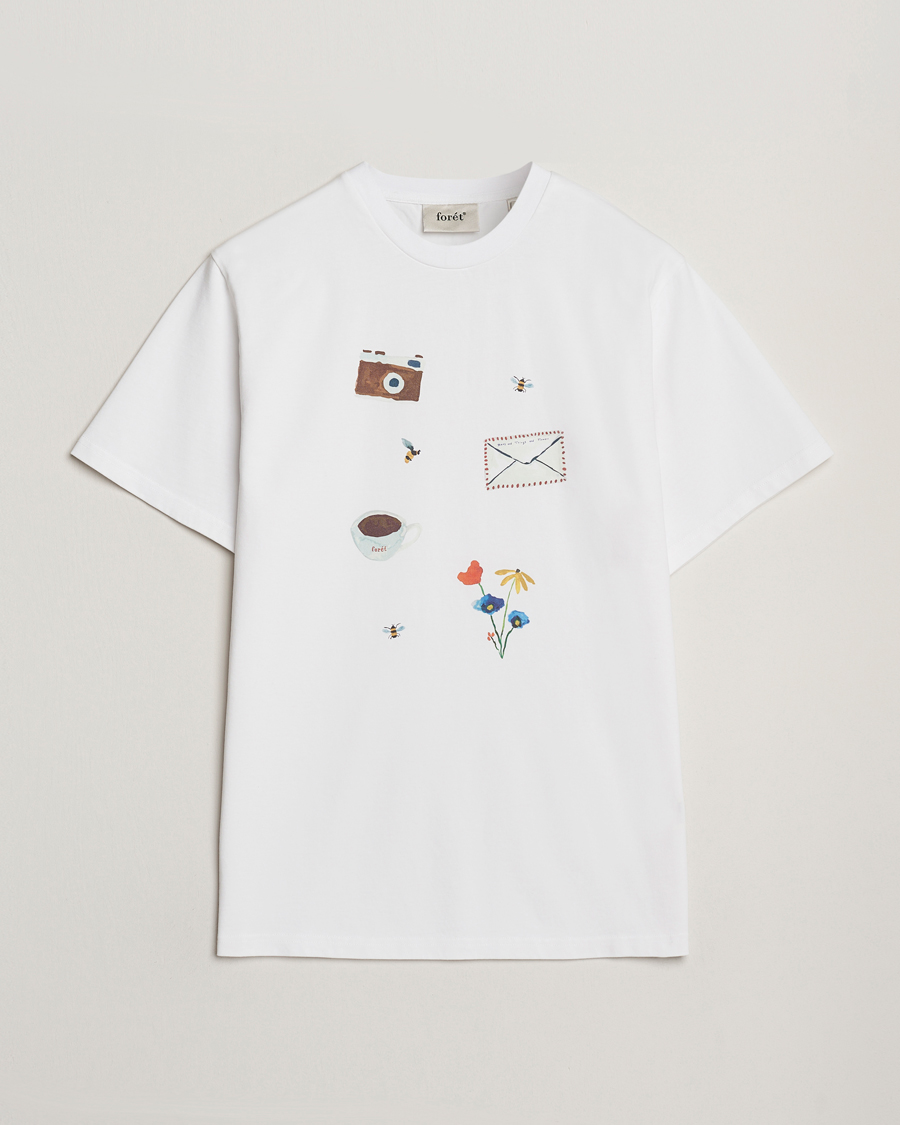 Herr | T-Shirts | Forét | Things T-Shirt White