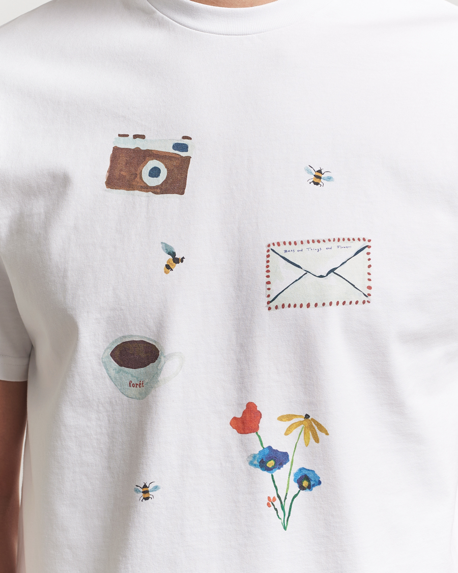 Herr | T-Shirts | Forét | Things T-Shirt White