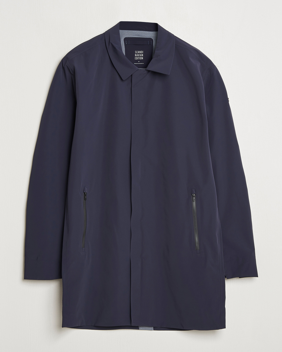 Herr | Jackor | Scandinavian Edition | Key II Waterproof Coat Midnight Blue
