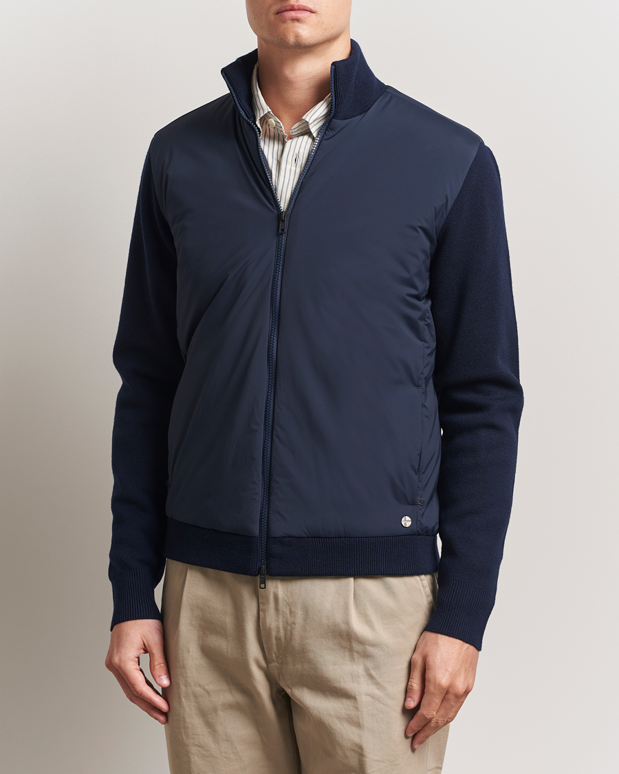 Herr | Jackor | Scandinavian Edition | Leeway Hybrid Jacket Navy Blue