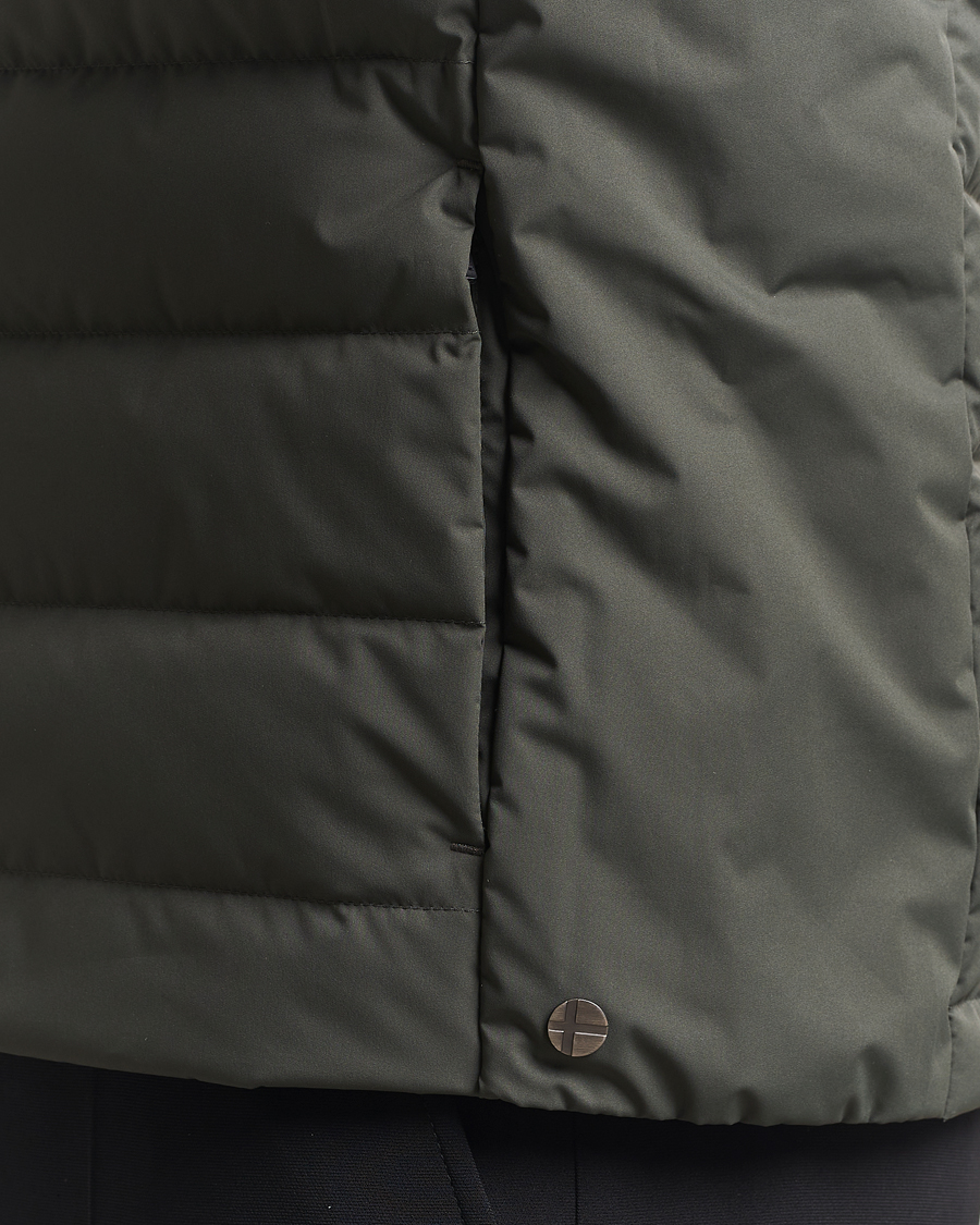 Herr | Jackor | Scandinavian Edition | Ratio II Lightweight Padded Vest Dark Olive