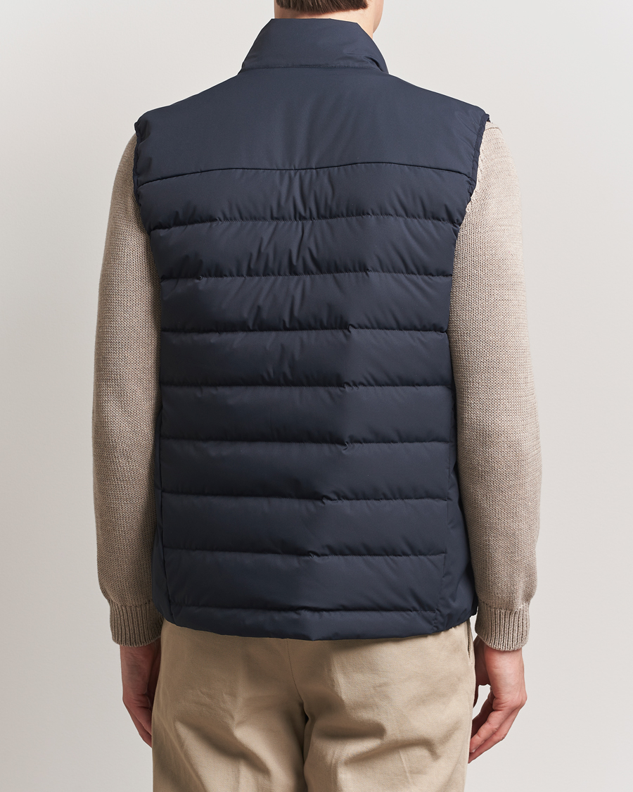 Herr | Västar | Scandinavian Edition | Ratio III Down Padded Vest Midnight Blue