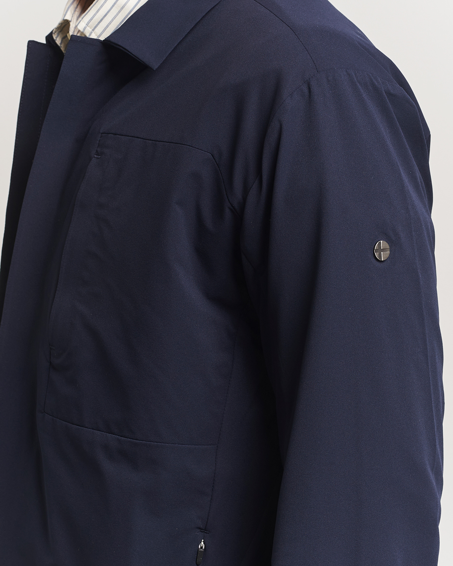 Herr | Jackor | Scandinavian Edition | Merge II Stretch Shirt Jacket Navy Blue