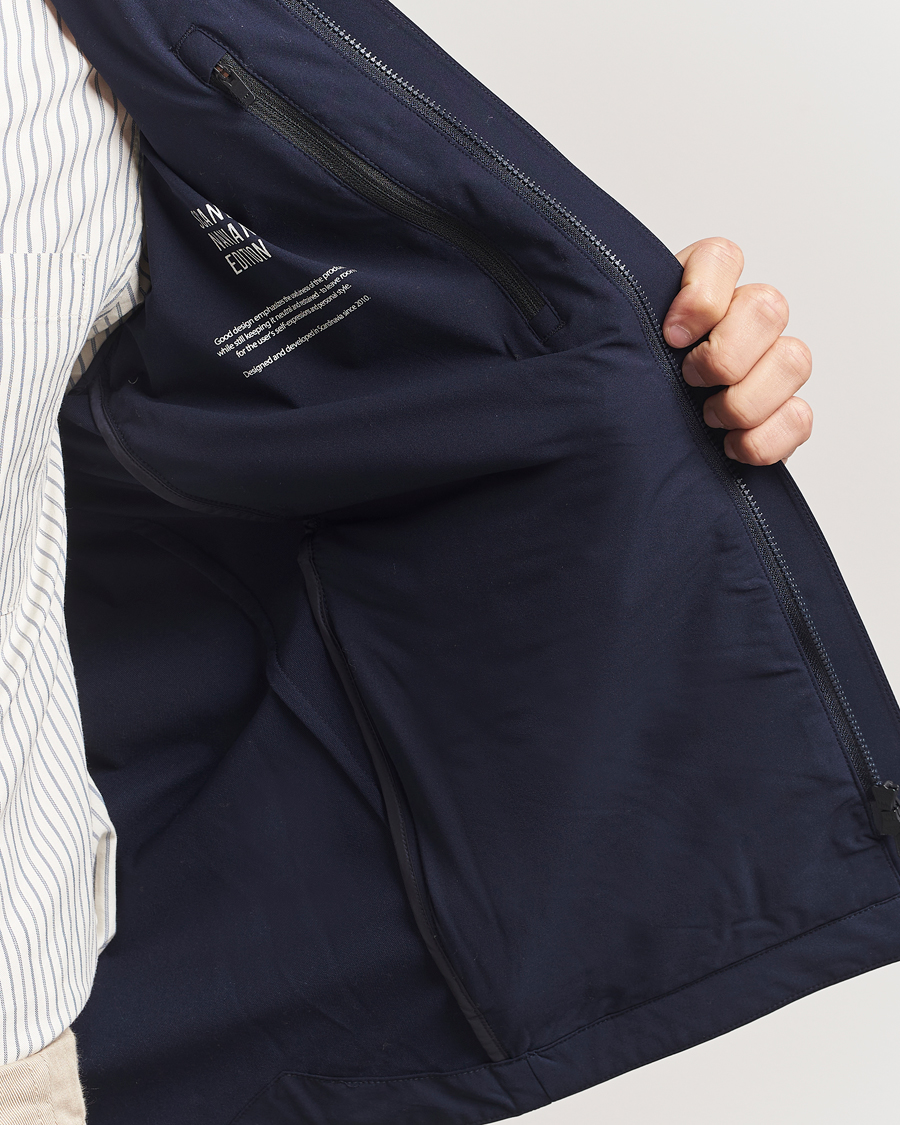 Herr | Jackor | Scandinavian Edition | Merge II Stretch Shirt Jacket Navy Blue