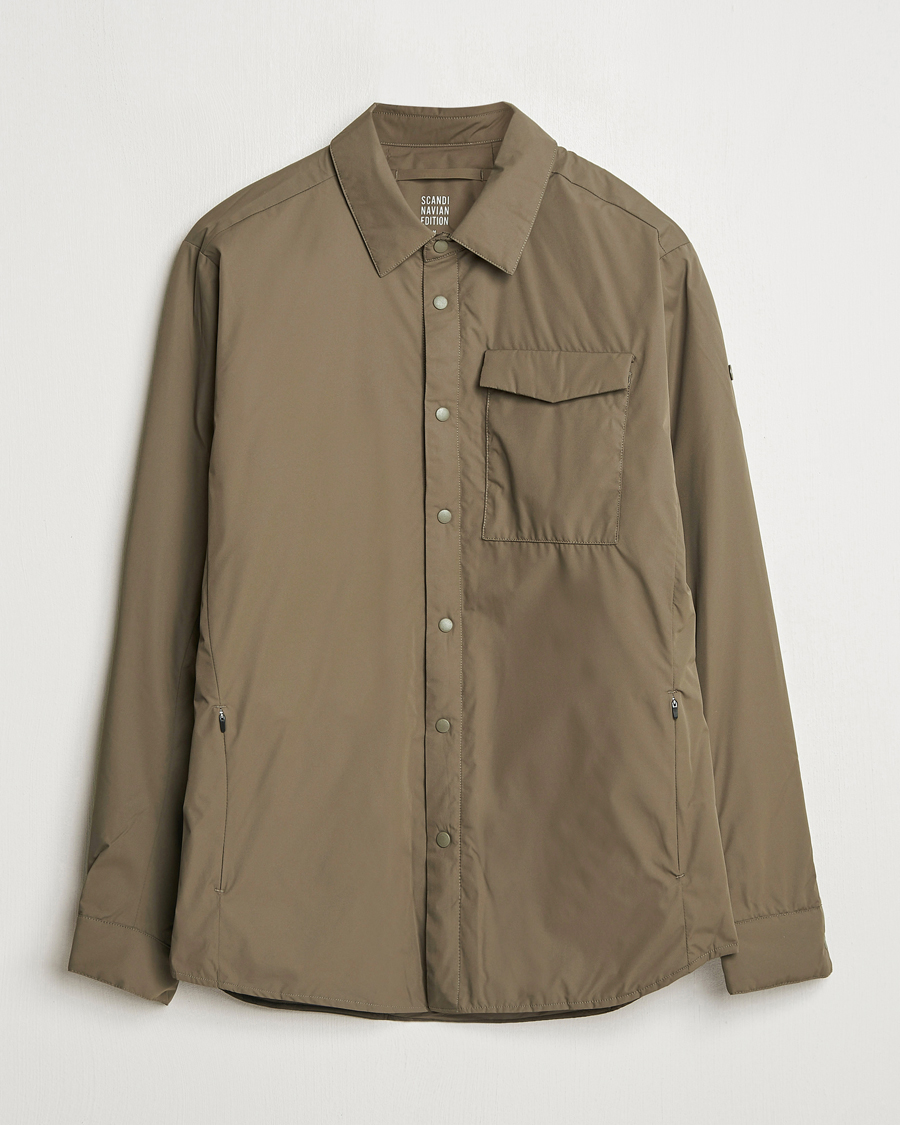 Herr | Jackor | Scandinavian Edition | Trip Water-Resistant Shirt Jacket Major Brown