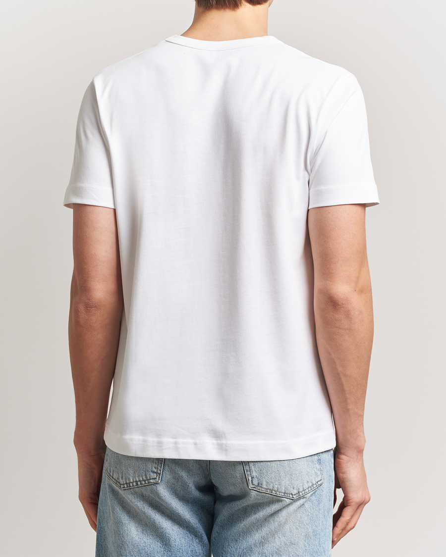 Herr | T-Shirts | Sunspel | Single Jersey Supima Cotton T-Shirt White