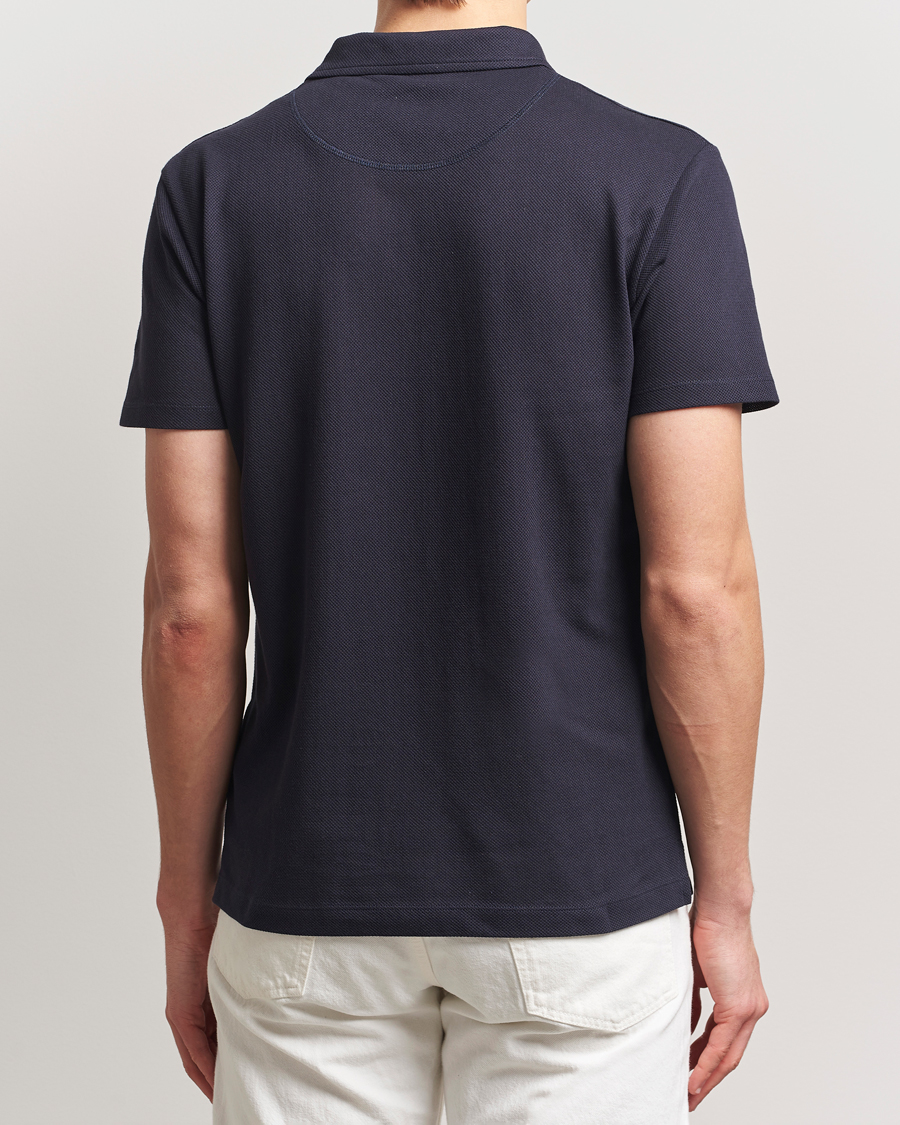 Herr | Pikéer | Sunspel | Riviera Polo Shirt Midnight Navy