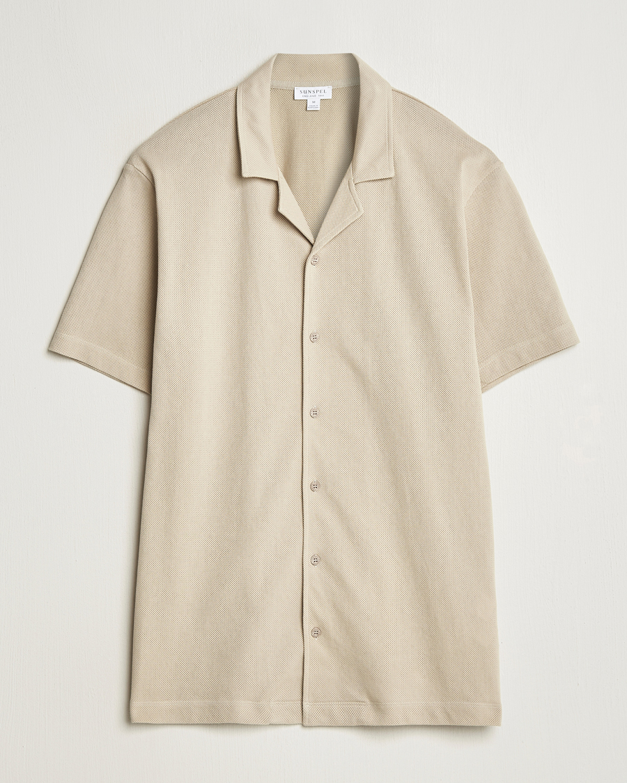 Herr | Skjortor | Sunspel | Riviera Resort Shirt Ash Grey
