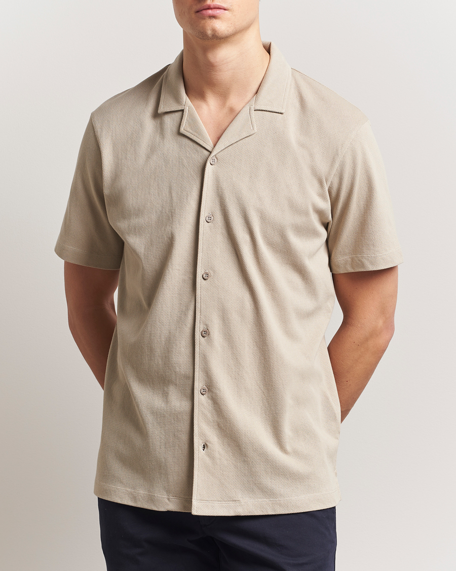Herr | Skjortor | Sunspel | Riviera Resort Shirt Ash Grey